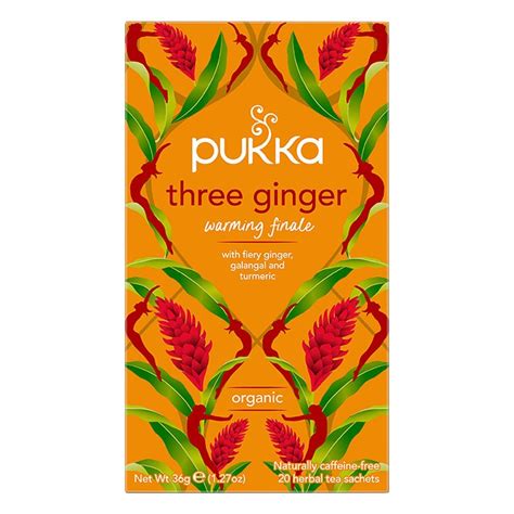 Pukka Organic Three Ginger Tea Holland Barrett