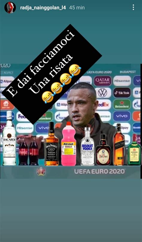 Cristiano Ronaldo Sposta La Coca Cola Nainggolan Ci Scherza Su E Posta