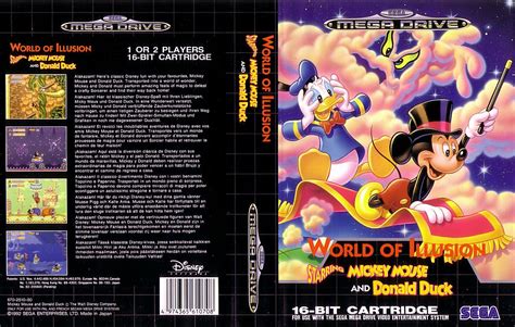 Ficha T Cnica De World Of Illusion Starring Mickey Mouse Donald Duck