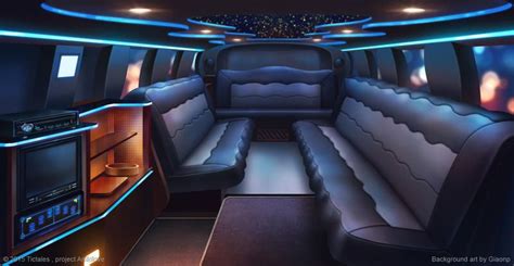 Inside Limousine Visual Novel Background By Giaonp Episode