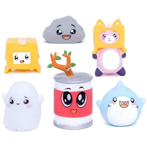 Lankybox Mystery Squishy Figure Pack Collectable Toy Series 1 For Ages 3