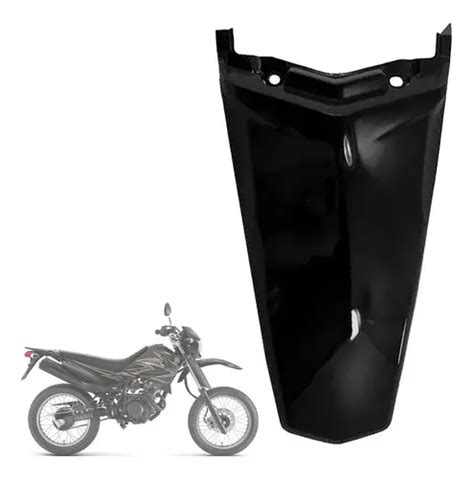 Paralama Traseiro Xtz 125 06 16 Preto Paramotos Parcelamento Sem Juros