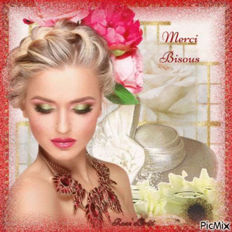 Concours Portrait d une femme blonde rêveuse animado gratis PicMix