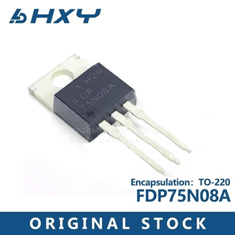 5pcs FDP75N08A Original FET N Channel 75V 75A Is Directly Inserted Into