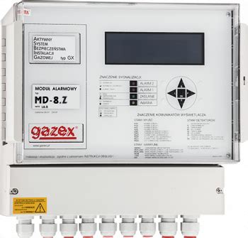 Moduł sterujący do detektora gazów MD 8 Z GAZEX Sklep iVolta pl