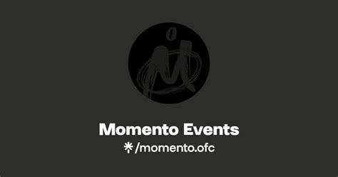 Momento Events Instagram Facebook Linktree