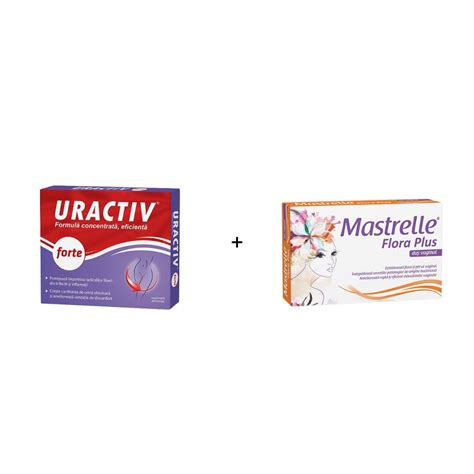 Uractiv Forte 10caps Mastrelle Flora Plus X 10plicuri Cadou Medimfarm