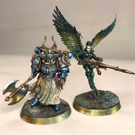 Iskandar Khayon And Nefertari Warhammer K Miniatures Mini