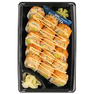 H E B Sushiya Spicy California Sushi Roll Value Pack 15 Pc Joe V S