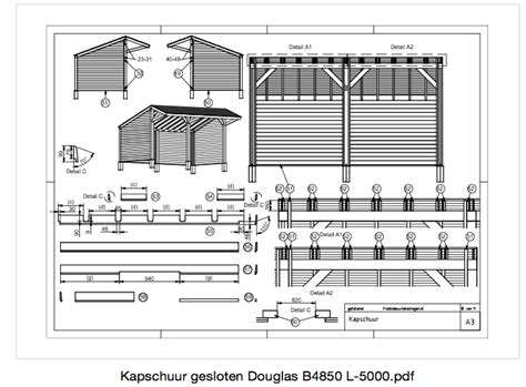 Bouwtekening Schuur Pdf Archieven Doehet Zelver