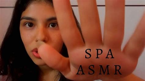 Relajante Tratamiento Tocando Tu Carita Spa Asmr Youtube