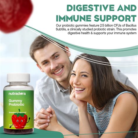 Snapklik.com : Nutradora Probiotic Gummies For Kids - Digestive Health