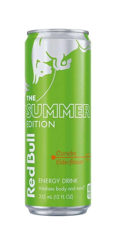 Red Bull Summer Edition Curuba Elderflower Energy Drink 12 Fl Oz Can