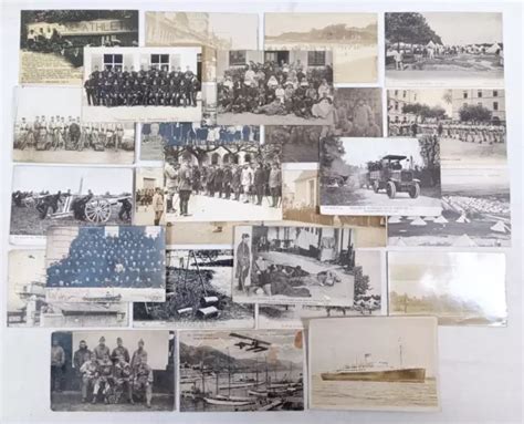 Lot Cartes Postales Anciennes Semi Modernes Militaria Cpa Cp Armee