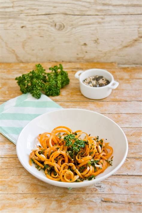 Ricetta Spaghetti Di Carote Un Primo Piatto Vegetariano E Buonissimo