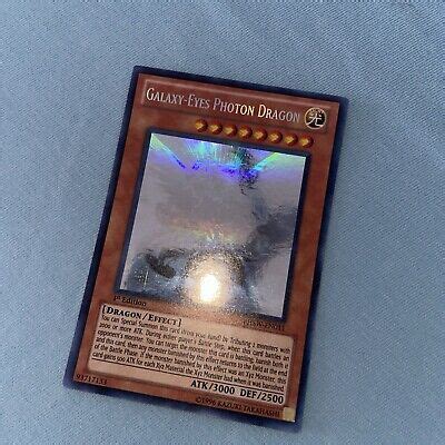 YuGiOh Galaxy Eyes Photon Dragon PHSW EN011 Ghost Rare 1st Edition EBay