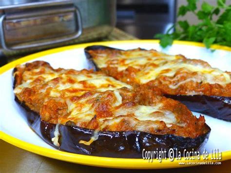 Receta De Berenjenas Rellenas De Atún Y Una Salsa Increíble