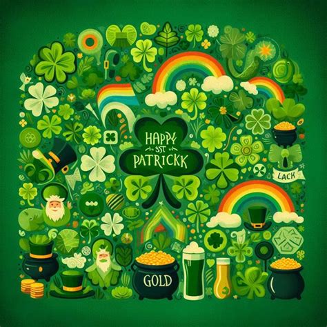 premium photo saint patrick day