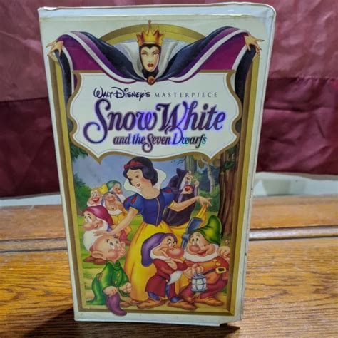 WALT DISNEY’S MASTERPIECE Collection Snow White and the Seven Dwarfs VHS 1524 $415.65 - PicClick CA