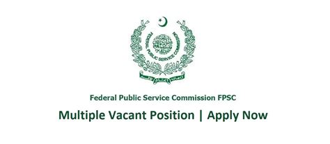 Federal Public Service Commission FPSC Jobs May 2024