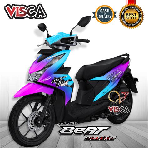 Jual COD Decal Stiker Beat Deluxe Fullbody Beat Street Fi Tahun 2020