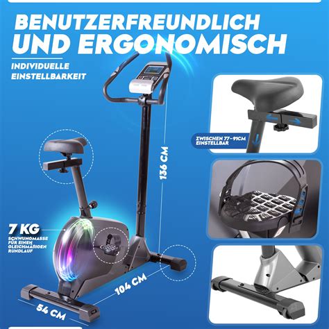 Aktivshop Ergometer Aktiv Pro 8 0 Fahrrad Heimtrainer 24