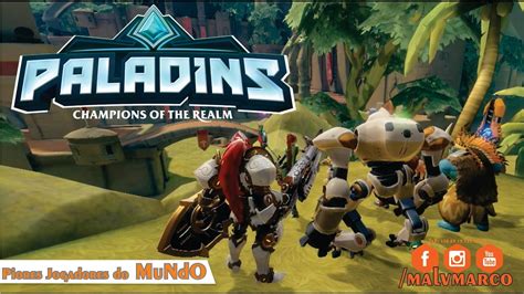 Pior Jogador Do Mundo Paladins Upando Barik YouTube