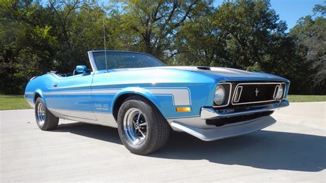 1973 Ford Mustang Convertible at Kansas City 2014 as F77 - Mecum Auctions