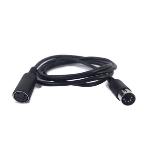 5 Pin Male to Female MIDI Connector Cable Length 5FT