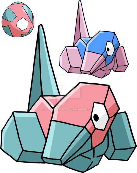 137 Porygon Art V2 By Tails19950 On Deviantart Art Pokemon