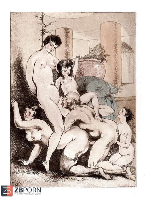 Erotic Book Illustration 11 Les Whims Du Sexe ZB Porn