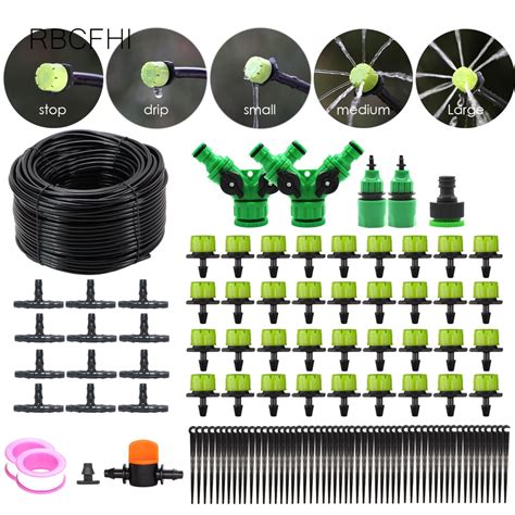 Rbcfhl Sistema De Riego Por Microgoteo Autom Tico Para Jard N Kit De