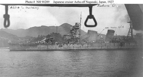 Ijn Aoba Class Heavy Cruiser