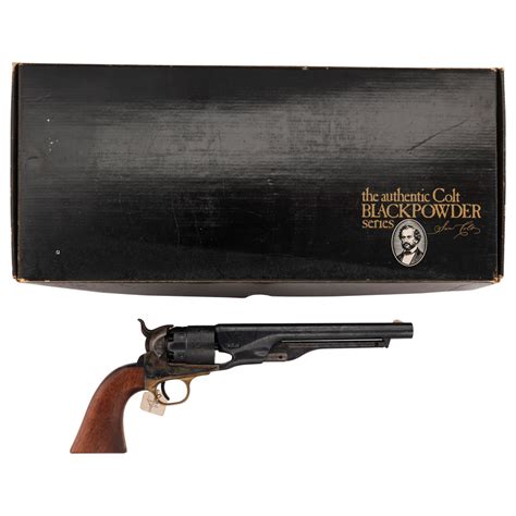 2nd Generation Colt 1860 Army Revolver With Original Box Auctions