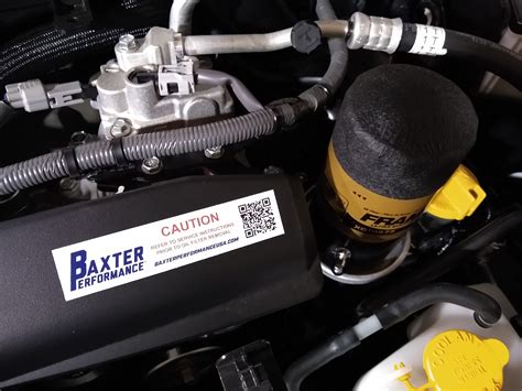 Model Years 2018 To 2023 Baxter Performance Oil Filter Anti Drain