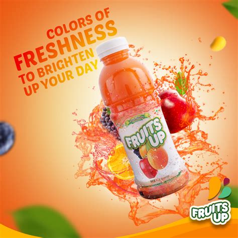 Creative Juice Ad Poster Design