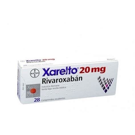 Xarelto 15mg 28 Comprimidos