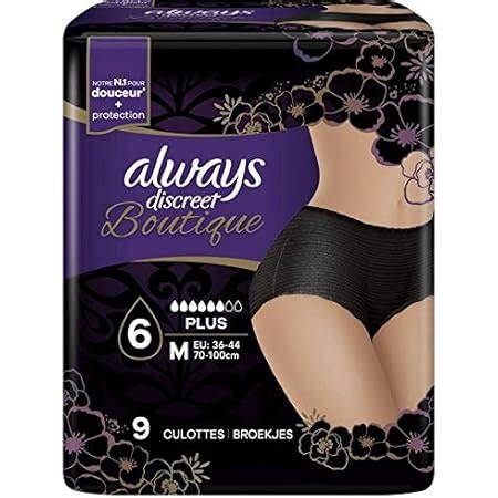 Always Discreet Lot De 2 Packs De 8 Culottes Pour Fuites Urinaires