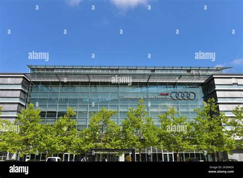 Audi factory at the headquarters in Ingolstadt, Bavaria Stock Photo - Alamy