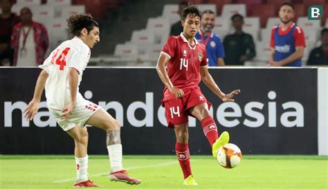 Foto Timnas Indonesia U Terjungkal Oleh Lebanon Di Pertandingan Uji