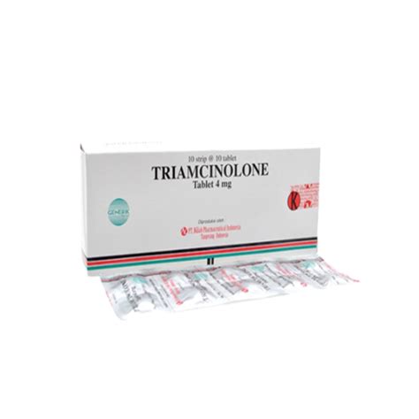 Triamcinolone 4 Mg 10 Tablet Nulab Manfaat Kandungan Dosis Dan