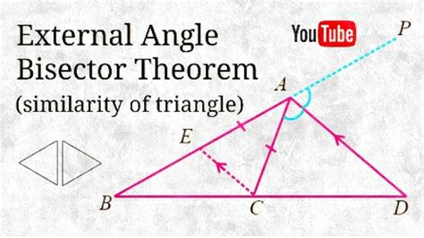 Angle Bisector Theorem Formula