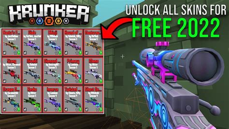 How to Unlock ALL Krunker.io SKINS for FREE (WORKING 2022) - gameandappsunlimited.com