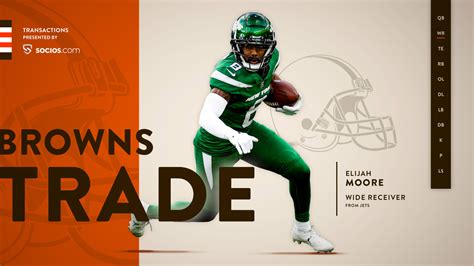 Browns Acquire Wr Elijah Moore In Trade With Jets