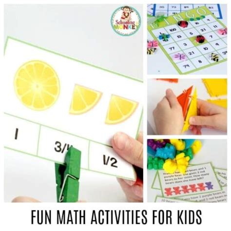 50 Fun Math Activities For Kids