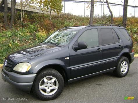 1999 Black Opal Metallic Mercedes Benz ML 320 4Matic 40700182 Photo 1