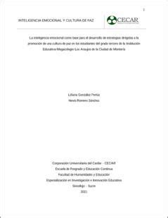 La Inteligencia Emocional Como Base Para El Desarrollo De Estrategias