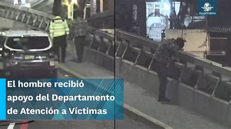 Polic As De Puebla Evitan Que Sujeto Se Arroje Desde Puente Del