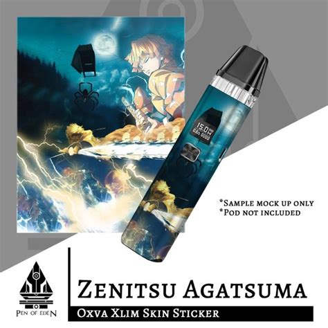 Zenitsu Agatsuma Oxva Xlim Skin Sticker STICKER ONLY DEVICE IS NOT