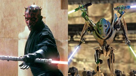 General Grievous Vs Darth Maul